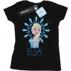 Klær Disney Dam/Dam Frozen Elsa Snowflake bomull T-shirt