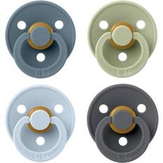 Sutter Bibs Colour Size 2 6-18m 4-pack Petrol/Sage/Baby Blue/Iron