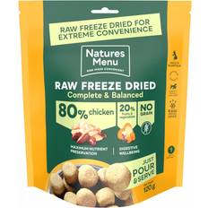 Natures Menu Pets Natures Menu Raw Freeze Dried Dog Food Complete 80/20 120 g