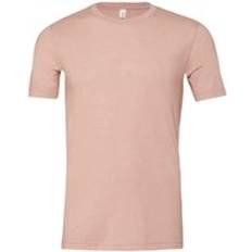 Bella+Canvas Heather Cvc Short Sleeve T-Shirt Dusty Pink
