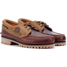 Rød Sejlersko Timberland Authentic Bootsschuh für Herren - Dunkelrot/Rød