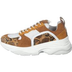 Pavement Sneakers Pavement Mynthe Tan Snake, Female, Skor, Sneakers, sportskor, Brun