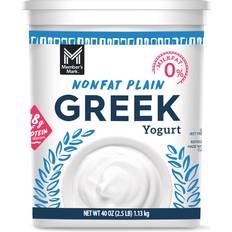 Yoghurts Member's Mark Plain Nonfat Greek Yogurt 40 oz 40oz