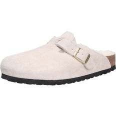 Birkenstock Zoccoli Birkenstock Damen Clog, weiß(antiquewhite (02215) Gr