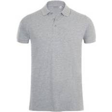 Clothing Phoenix Short Sleeve Pique Polo Shirt Grey