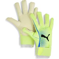 Gröna Målvaktshandskar Puma ULTRA ULTIMATE Hybrid Goalkeeper Gloves, Yellow, 9, Accessories