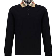 Burberry Poloshirts Burberry STRICK in Schwarz Black. (also in L, XL/1X)