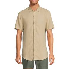 Beige - Linen Shirts Onia Standard Linen-Blend Shirt