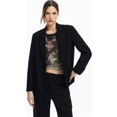 Desigual Blazers Desigual women's black blazer blazers -size