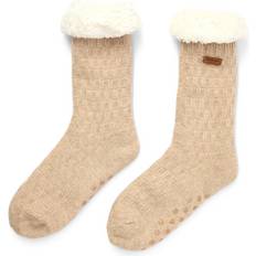 Barbour Underwear Barbour Women's Cable Knit Lounge Socks Beige