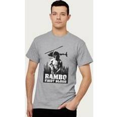 Rambo First Blood Forest Hunt T-Shirt Mid Grey