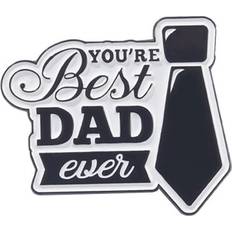 SLOERT Alloy Contemporary Brooch XZ5651 - Eyecatching Mom Dad