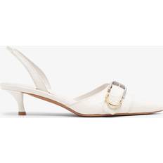 Givenchy Women Heels & Pumps Givenchy Voyou white slingbacks