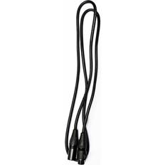 Kablar Accu Cable DMX 3pin IP65 1.5m STR