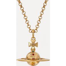 Vivienne Westwood Halsband Vivienne Westwood Orb Hänge Smycken Accessoarer Dam - Grå