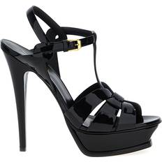 44 ½ Sandali con tacco Saint Laurent Sandalen Mit Absatz Damen Farbe Schwarz