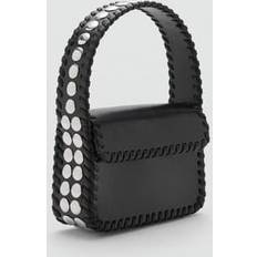 Mango Studded handbag black Woman One size Black U