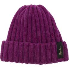 Morado Sombreros Borsalino Cashmere Mütze Purple female