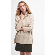 Barbour Suéteres Barbour Burne Knitted Cape Womens Oatmeal