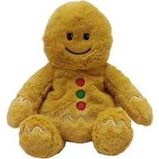 Soft Toys Warmies 9099691 Gingerbread Boy Stuffed Animals Plush Toy Brown