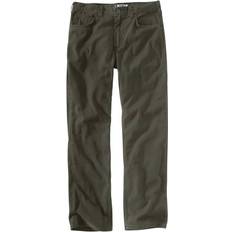 Carhartt Men's Rugged Flex Relaxed Fit Canvas 5-Pocket Work Pants Green (44x32)