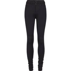 Flare Jeans Only Onlroyal High Waist Skinny Jeans - Black