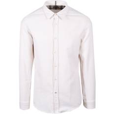 Beige Shirts Boss Black Men's C-roan-kent-c4-244 Shirt Open White