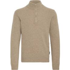 Herren - Silbrig Cardigans Casual Friday Karl halfzip lampswool knit