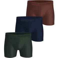 Recyceltes Material Unterhosen Björn Borg Microfiber Boxer 3-pack - Green/Navy/Brown