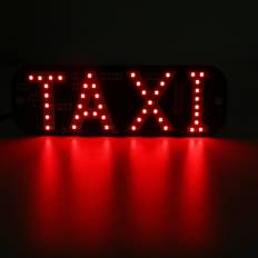 Aihontai 12V LED Taxi Cab Indicator Windscreen Sign