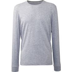 Marl Long-Sleeved T-Shirt Grey