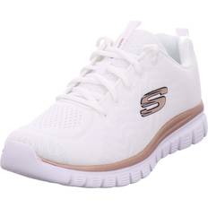 Skechers Trainingsschuhe Skechers Get Connected Sportschuhe Damen Trainingsschuhe Weiß Freizeit, Schuhgröße:42