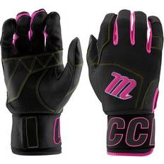 Marucci Baseball Gloves & Mitts Marucci Blacksmith V2 Adult Baseball Batting Gloves Black/Pink