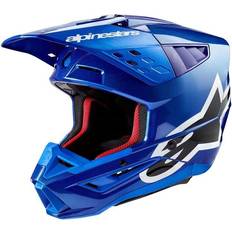 Alpinestars Motorcykelhjälmar Alpinestars Mx Crosshjälm supertech m5 svart blå