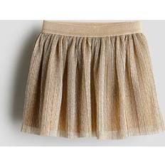 Girls Skirts Children's Clothing H&M Girls Yellow Metallic-shimmering skirt 1½-2Y