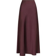 Neo Noir Forudbestilling Vicky Heavy Sateen Skirt 159588 Burgundy XXS/32