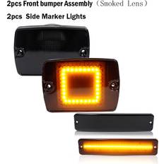 Aihontai Side Marker Turn Signal Car Light & Front Bumper DRL