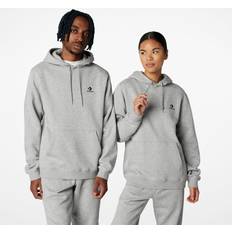 Converse Sweatere Converse Go-To Embroidered Star Chevron Fleece Hoodie - Grey