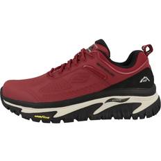 Hombre - Rojo Zapatos de paseo Skechers Arch Fit Road Walker 237333-RDBK, Herren, Sneaker, Rot, Größe: