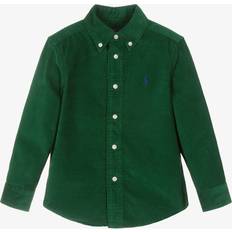 Girls Shirts Polo Ralph Lauren Boys Green Corduroy Shirt (8 year)