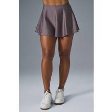 Paars - Sportkledingstuk Rokken Alo Airlift Down The Line Tennis Skirt - Raisinette Brown