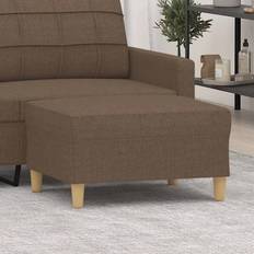 Marrone Sgabelli vidaXL Braun 70 x 55 x 41 cm Stoff Fußhocker