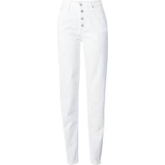 Calvin Klein White Trousers & Shorts Calvin Klein Mom Jeans