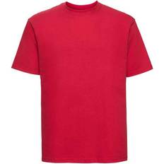 Clothing Russell Ringspun Cotton Classic T-Shirt Red