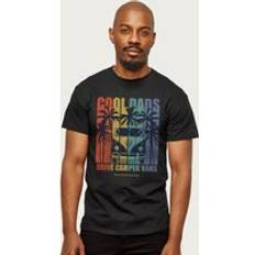 Volkswagen Cool Dads Drive Campervans Fathers Day T-Shirt Black