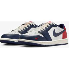 Jordan Homme Chaussures Jordan Air Retro Og Low Sneaker, Summit Weiß/gym Rot-midnight Navy 1/2