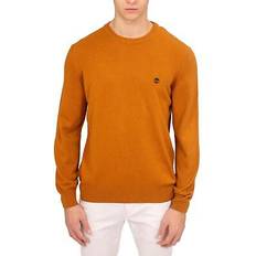Brown - Men Jumpers Timberland men's pullover in wool blend