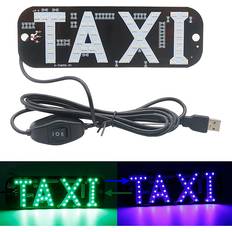 Aihontai Dual Colors Taxi LED Sign Decor