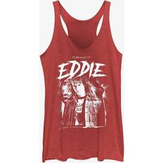 Tank Tops BoxLunch Stranger Things In Memory of Eddie Womens Tank Top RED HTR