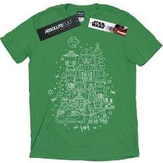 Star Wars Empire Christmas T-Shirt Green